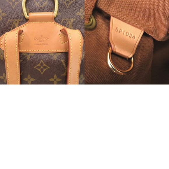 LOUIS VUITTON Brown Monogram Backpack - Picture 10 of 10